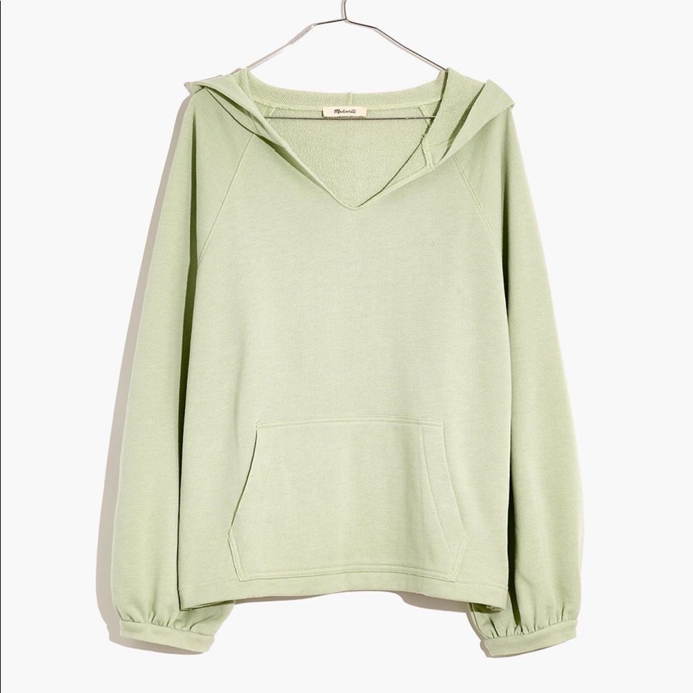 Madewell Bubble-Sleeved Hoodie